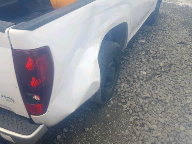 1GCCS148858274858 - 2005 CHEVROLET COLORADO WHITE photo 9