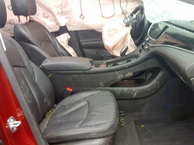 1G4ZP5SS8HU170590 - 2017 BUICK LACROSSE E 红色 照片 5