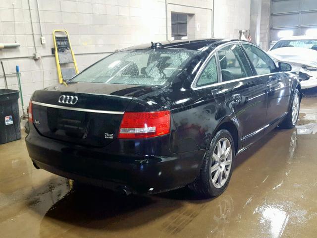 WAUDG74F45N053909 - 2005 AUDI A6 3.2 QUA BLACK photo 4