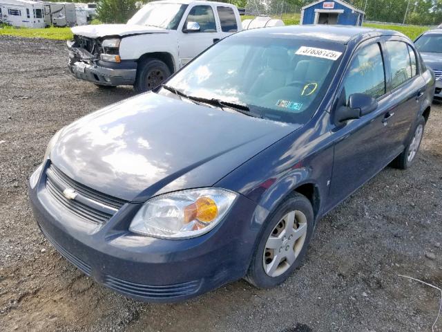 1G1AL58F387303321 - 2008 CHEVROLET COBALT LT GRAY photo 2