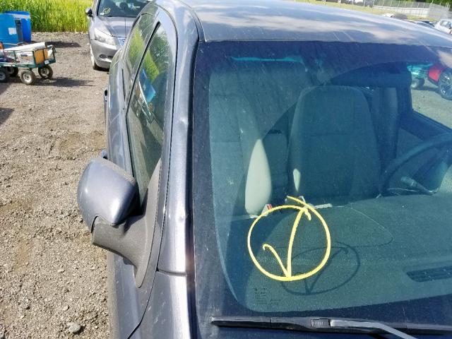 1G1AL58F387303321 - 2008 CHEVROLET COBALT LT GRAY photo 9