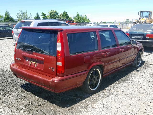 YV1LW5343W2376285 - 1998 VOLVO V70 T5 TUR RED photo 4