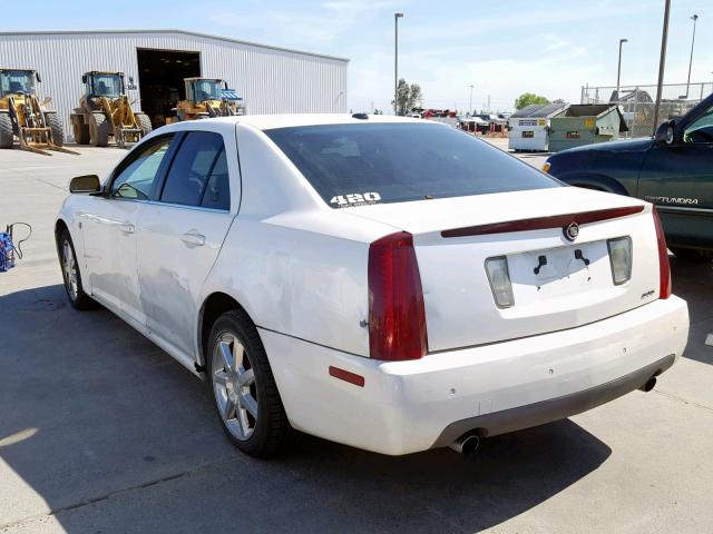 1G6DW677660190646 - 2006 CADILLAC STS WHITE photo 3