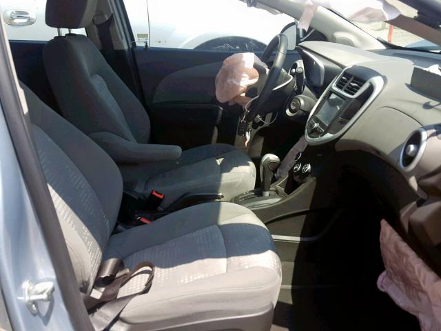 1G1JB5SH9H4177321 - 2017 CHEVROLET SONIC LS CHARCOAL photo 5