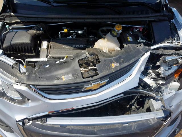 1G1JB5SH9H4177321 - 2017 CHEVROLET SONIC LS CHARCOAL photo 7