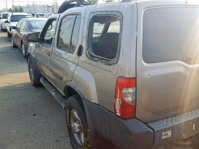 5N1ED28Y03C659579 - 2003 NISSAN XTERRA XE TAN photo 9