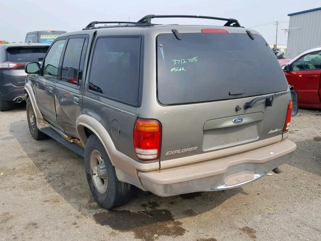 1FMDU84P7YZB64926 - 2000 FORD EXPLORER E GREEN photo 3