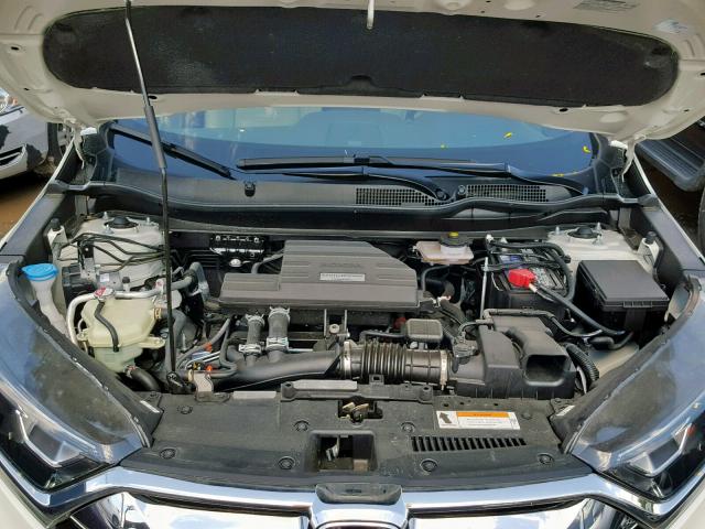 2HKRW2H83JH687765 - 2018 HONDA CR-V EXL WHITE photo 7