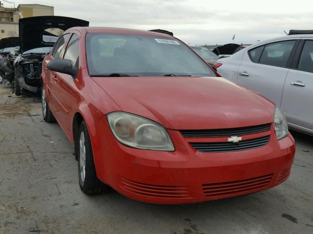 1G1AS58H797107422 - 2009 CHEVROLET COBALT LS RED photo 1