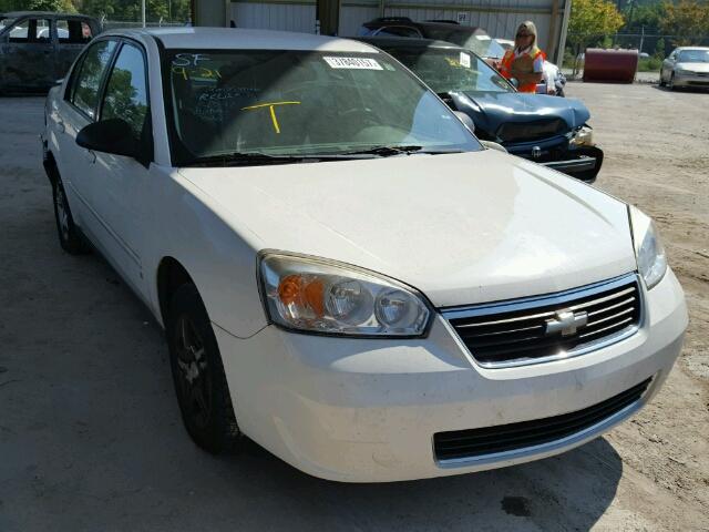 1G1ZS58F97F263756 - 2007 CHEVROLET MALIBU LS WHITE photo 1