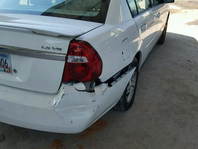 1G1ZS58F97F263756 - 2007 CHEVROLET MALIBU LS WHITE photo 10