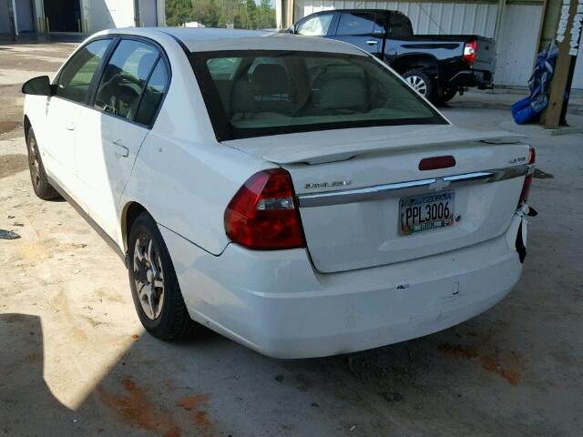1G1ZS58F97F263756 - 2007 CHEVROLET MALIBU LS WHITE photo 3