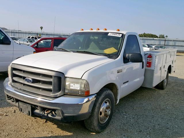 1FDWF36FX3EB18548 - 2003 FORD F350 SUPER WHITE photo 2