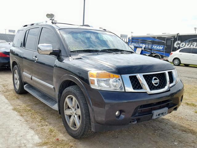 5N1BA0NF0DN601805 - 2013 NISSAN ARMADA PLA BLACK photo 1