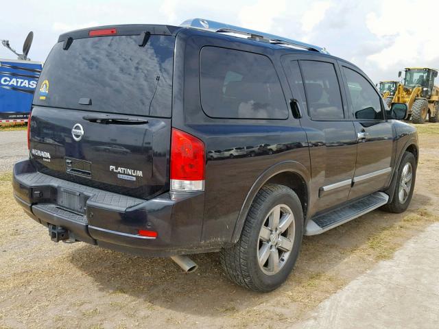 5N1BA0NF0DN601805 - 2013 NISSAN ARMADA PLA BLACK photo 4