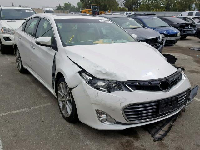 4T1BK1EBXEU106308 - 2014 TOYOTA AVALON BAS WHITE photo 1