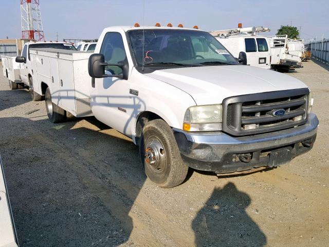 1FDWF36P84EB87748 - 2004 FORD F350 SUPER WHITE photo 1