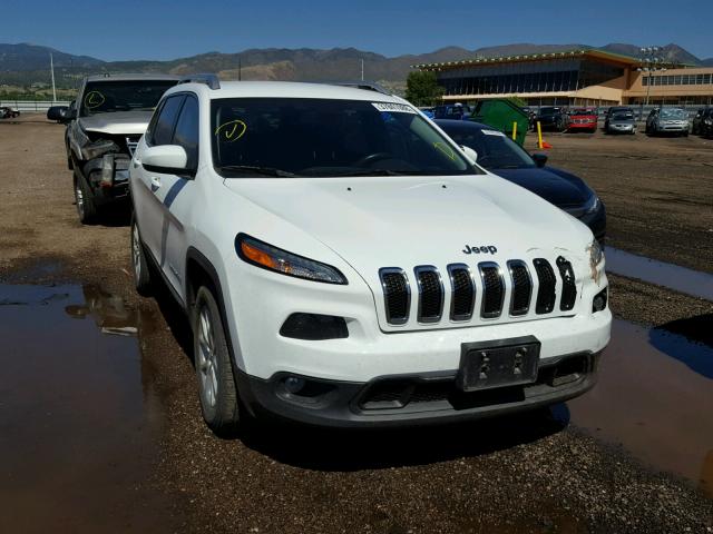 1C4PJMCS9FW788007 - 2015 JEEP CHEROKEE L WHITE photo 1