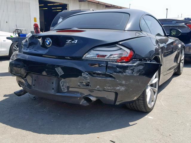 WBALM7C59DE385629 - 2013 BMW Z4 SDRIVE3 BLACK photo 4