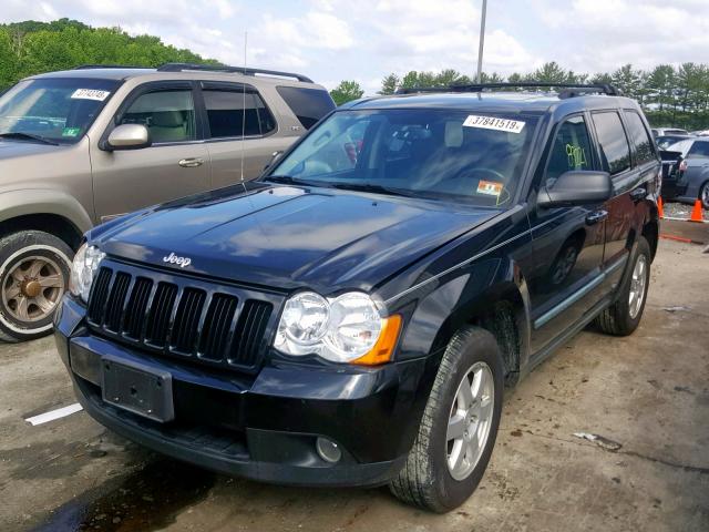 1J8GR48K29C533103 - 2009 JEEP GRAND CHER BLACK photo 2