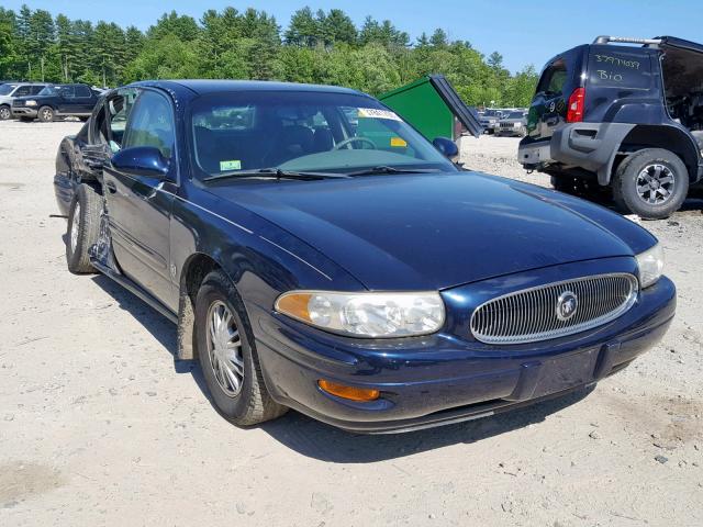 1G4HP54K724221285 - 2002 BUICK LESABRE CU BLUE photo 1