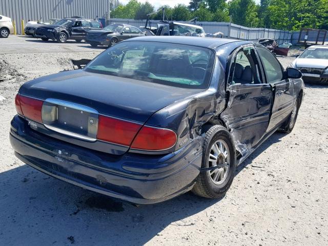 1G4HP54K724221285 - 2002 BUICK LESABRE CU BLUE photo 4