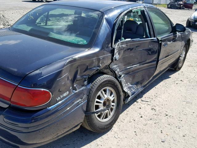 1G4HP54K724221285 - 2002 BUICK LESABRE CU BLUE photo 9