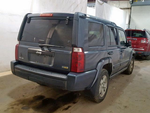 1J8HG48N08C172098 - 2008 JEEP COMMANDER 蓝色 照片 4