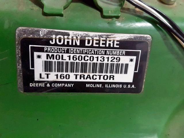 M0L160C013129 - 2007 JOHN DEERE MOWER GREEN photo 10