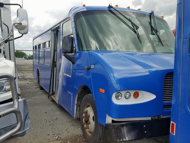 5B4LP152673423169 - 2007 WORKHORSE CUSTOM CHASSIS BUS CHASSI BLUE photo 1