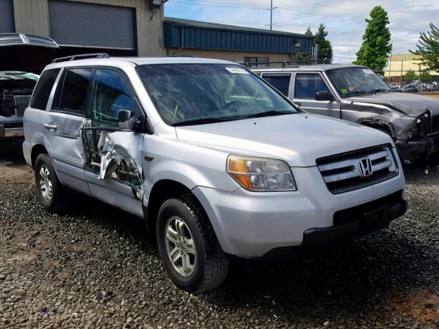 5FNYF18288B030292 - 2008 HONDA PILOT VP SILVER photo 1