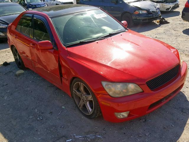 JTHBD192820037094 - 2002 LEXUS IS 300 RED photo 1