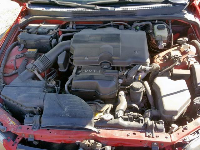 JTHBD192820037094 - 2002 LEXUS IS 300 RED photo 7