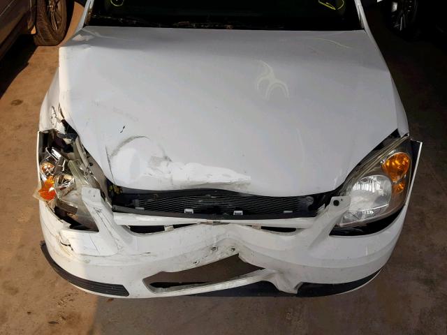 1G1AL55F177227679 - 2007 CHEVROLET COBALT LT WHITE photo 7