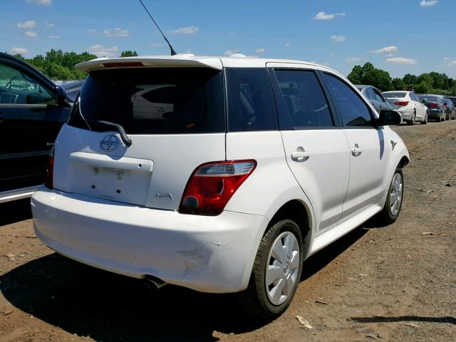 JTKKT624465007623 - 2006 TOYOTA SCION XA WHITE photo 4