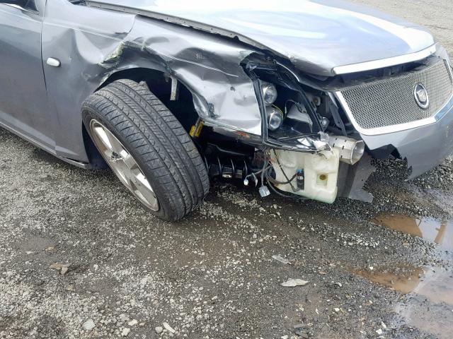 1G6DW677850165133 - 2005 CADILLAC STS SILVER photo 9