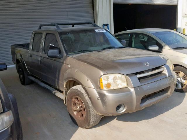 1N6ED29X63C422604 - 2003 NISSAN FRONTIER C GRAY photo 1