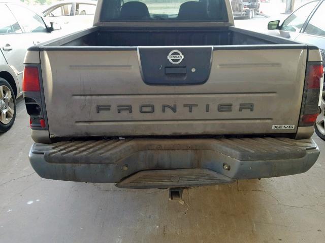 1N6ED29X63C422604 - 2003 NISSAN FRONTIER C GRAY photo 9