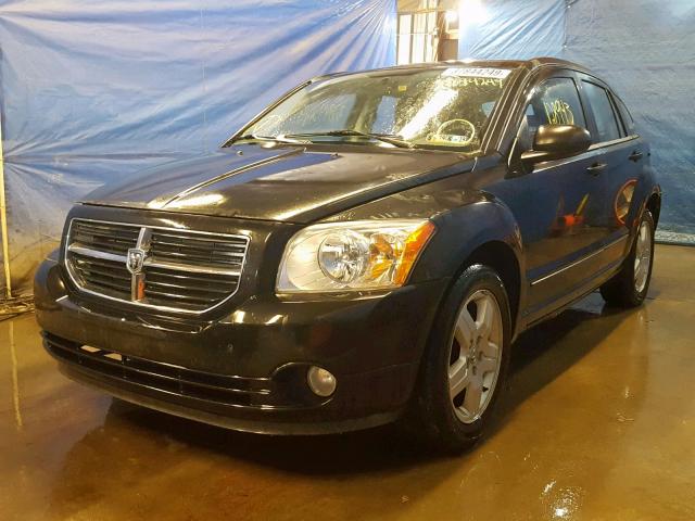 1B3HB48B68D601638 - 2008 DODGE CALIBER SX BLACK photo 2