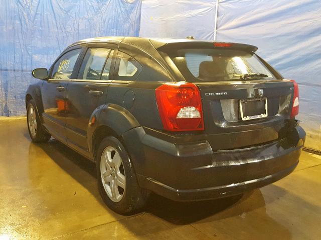 1B3HB48B68D601638 - 2008 DODGE CALIBER SX BLACK photo 3