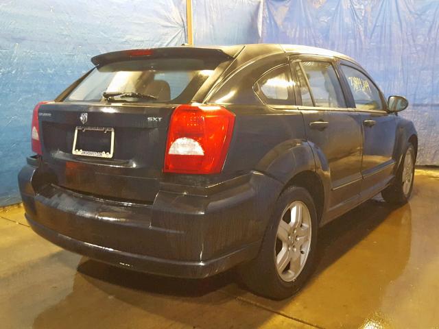 1B3HB48B68D601638 - 2008 DODGE CALIBER SX BLACK photo 4