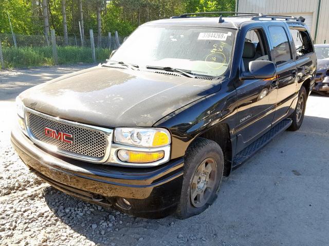 1GKFK66U36J155991 - 2006 GMC YUKON XL D BLACK photo 2