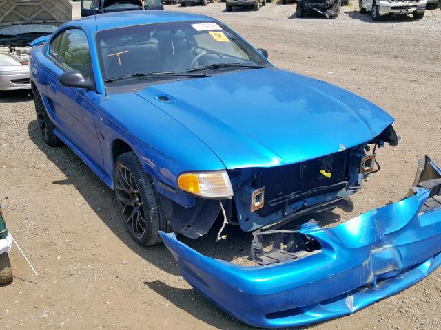 1FAFP42X2WF216340 - 1998 FORD MUSTANG GT BLUE photo 1