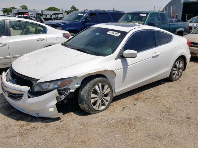 1HGCS1B88CA013854 - 2012 HONDA ACCORD EXL WHITE photo 2