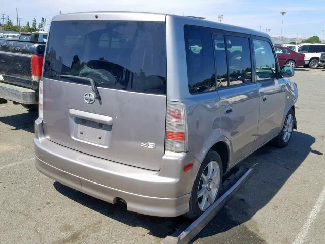 JTLKT324164037887 - 2006 TOYOTA SCION XB 金色 照片 4