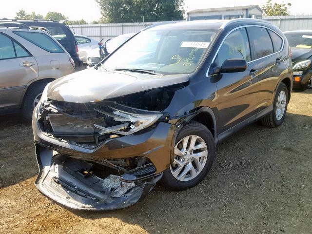 2HKRM3H79GH506079 - 2016 HONDA CR-V EXL BROWN photo 2