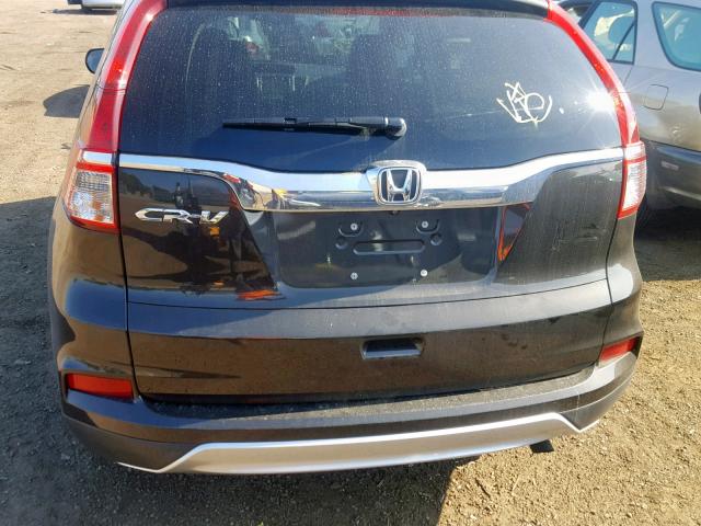 2HKRM3H79GH506079 - 2016 HONDA CR-V EXL BROWN photo 9