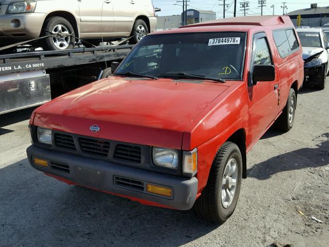 1N6SD11S3TC312543 - 1996 NISSAN TRUCK BASE RED photo 2