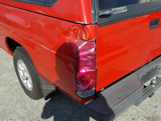 1N6SD11S3TC312543 - 1996 NISSAN TRUCK BASE RED photo 9