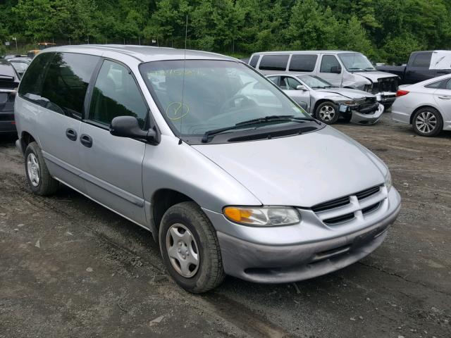 2B4FP25B1YR662115 - 2000 DODGE CARAVAN SILVER photo 1